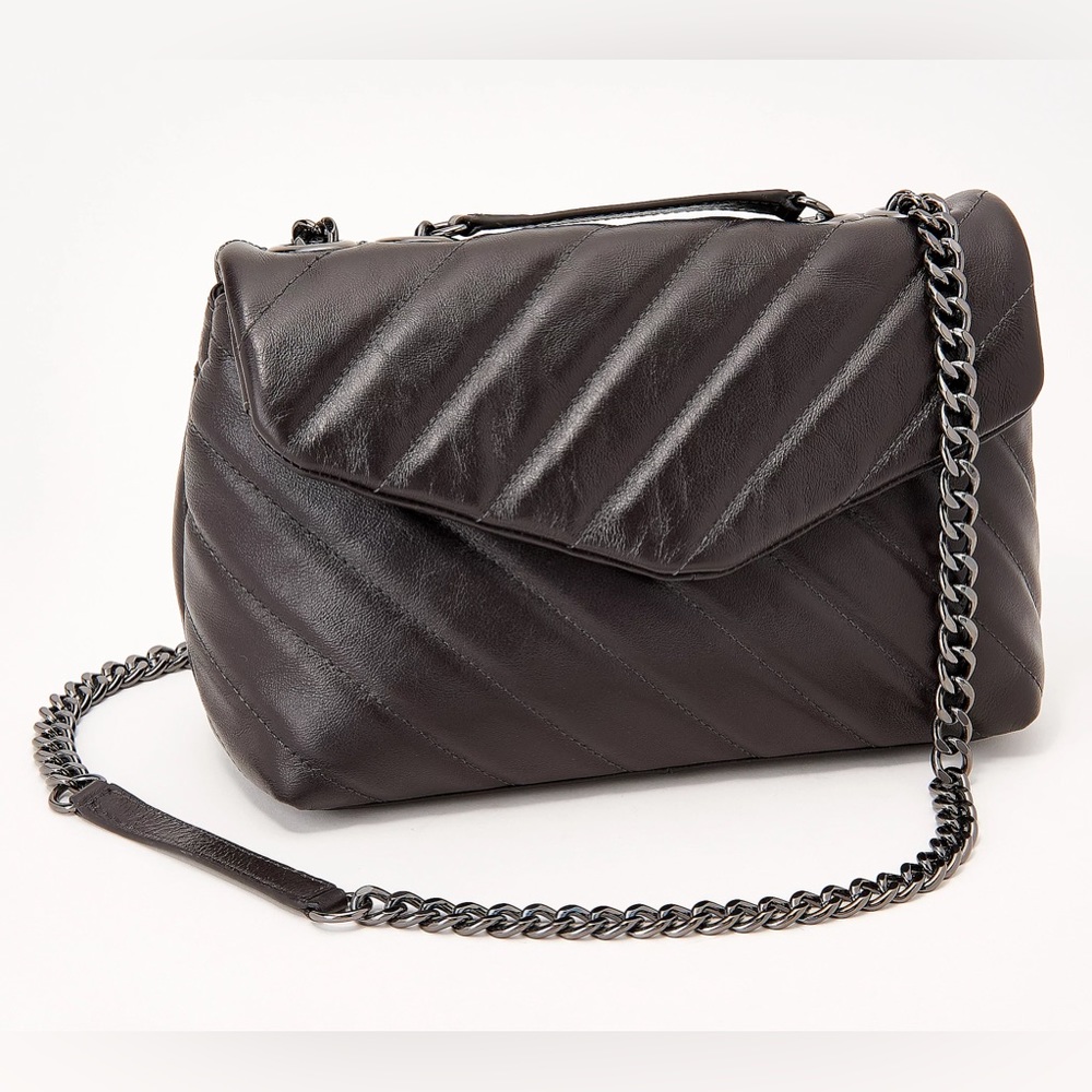 Vince Camuto Ottys Large Quilted Crossbody Bag in Lavagna
